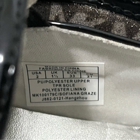 Michael Kors Kids Shoes Girls Size  2 Casual Slip On Sneaker - Picture 5 of 12